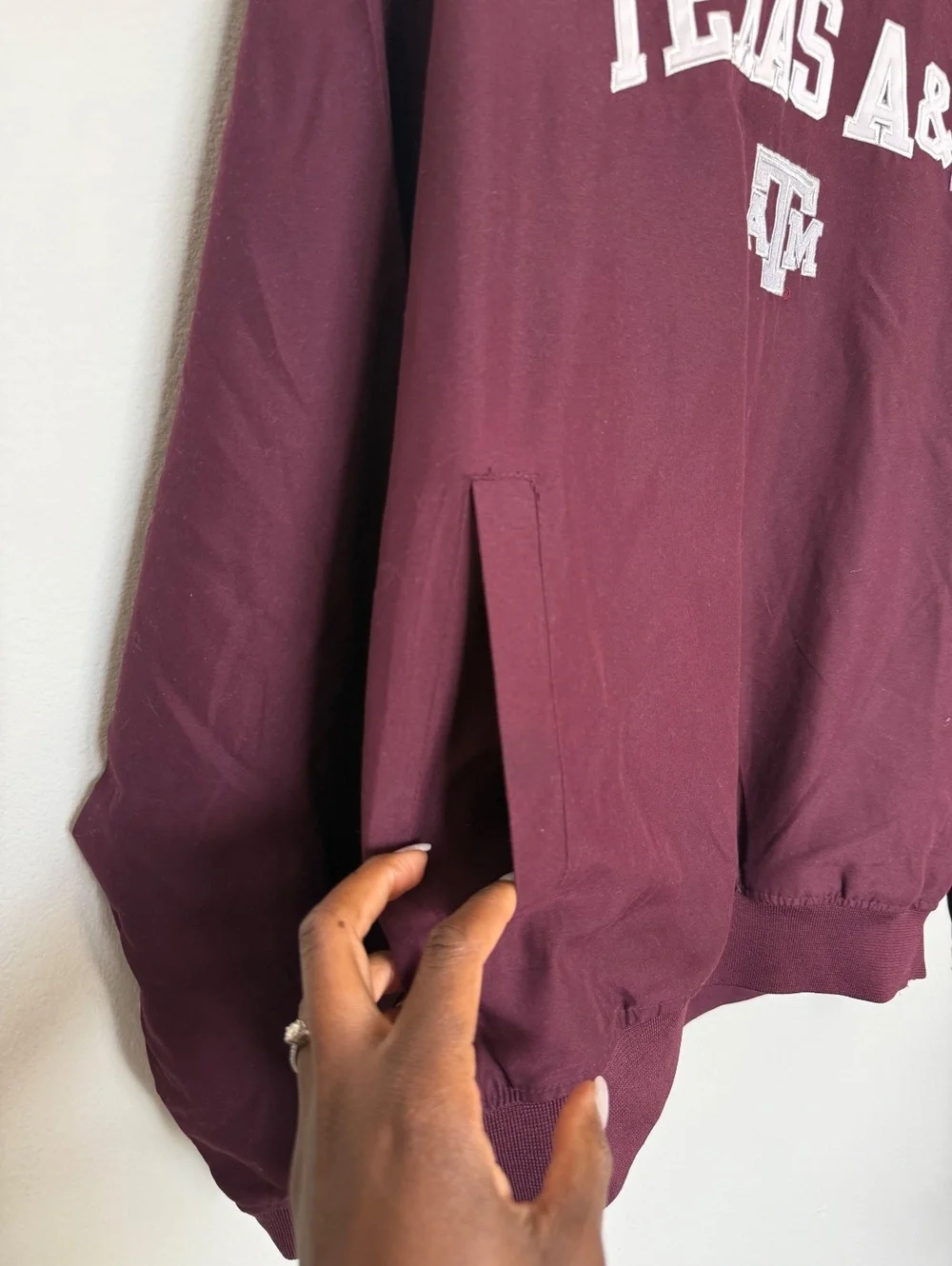 Adidas Texas A&M Maroon Pullover Sweatshirt